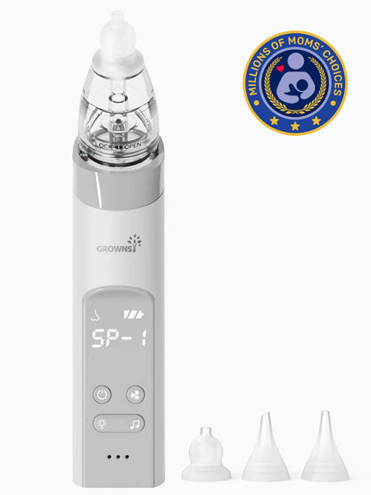 Hospital-Grade Electric Nasal Aspirator with Soft Tips
