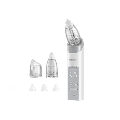 Hospital-Grade Electric Nasal Aspirator with Soft Tips